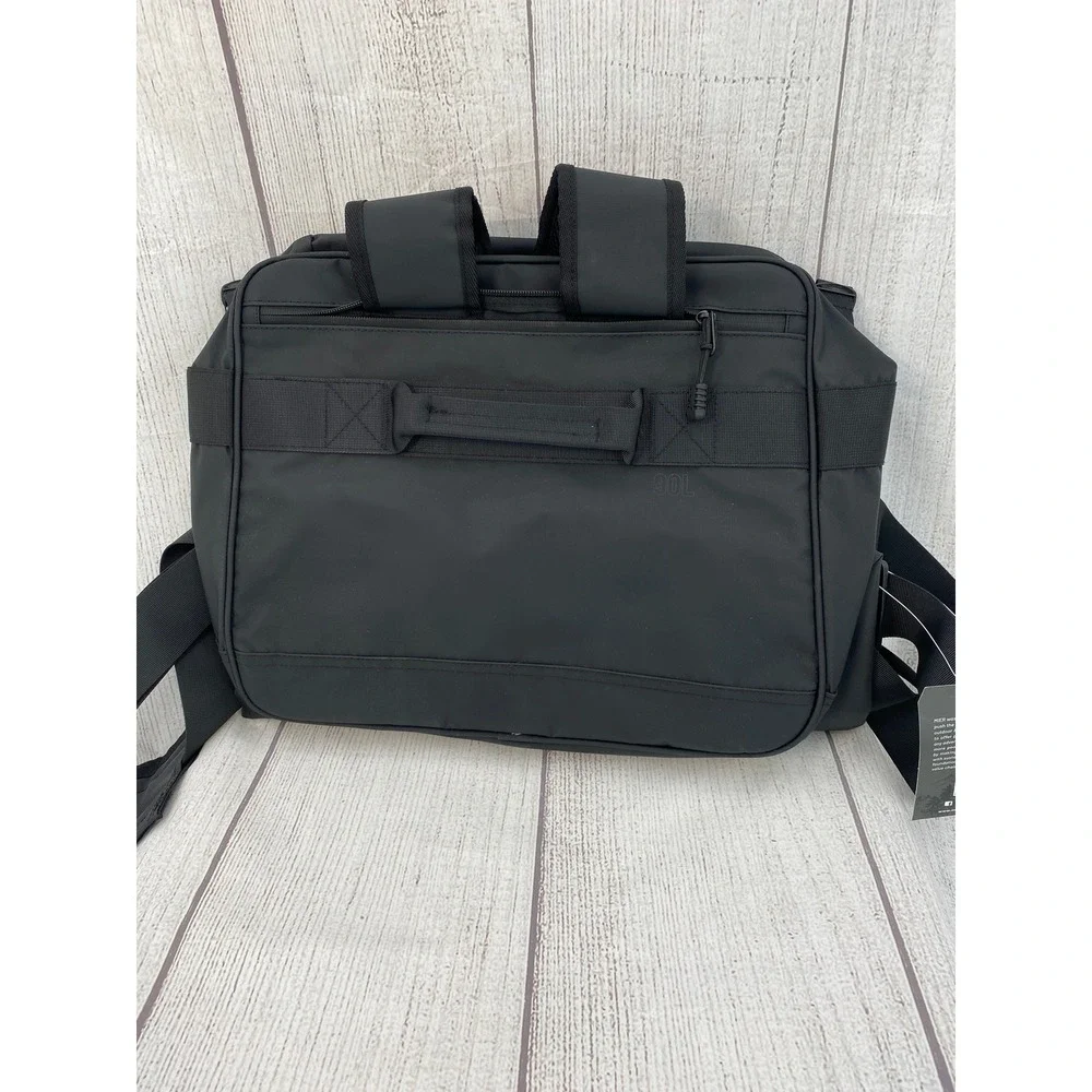 MIER Sport Convertible Duffel Backpack 90L Black Water Resistant Travel Camping